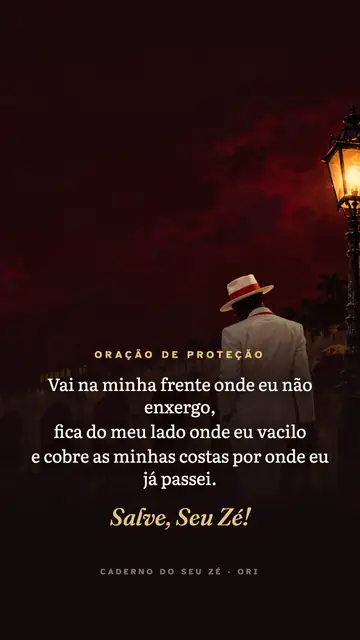 Papel de parede “Oração de proteção”